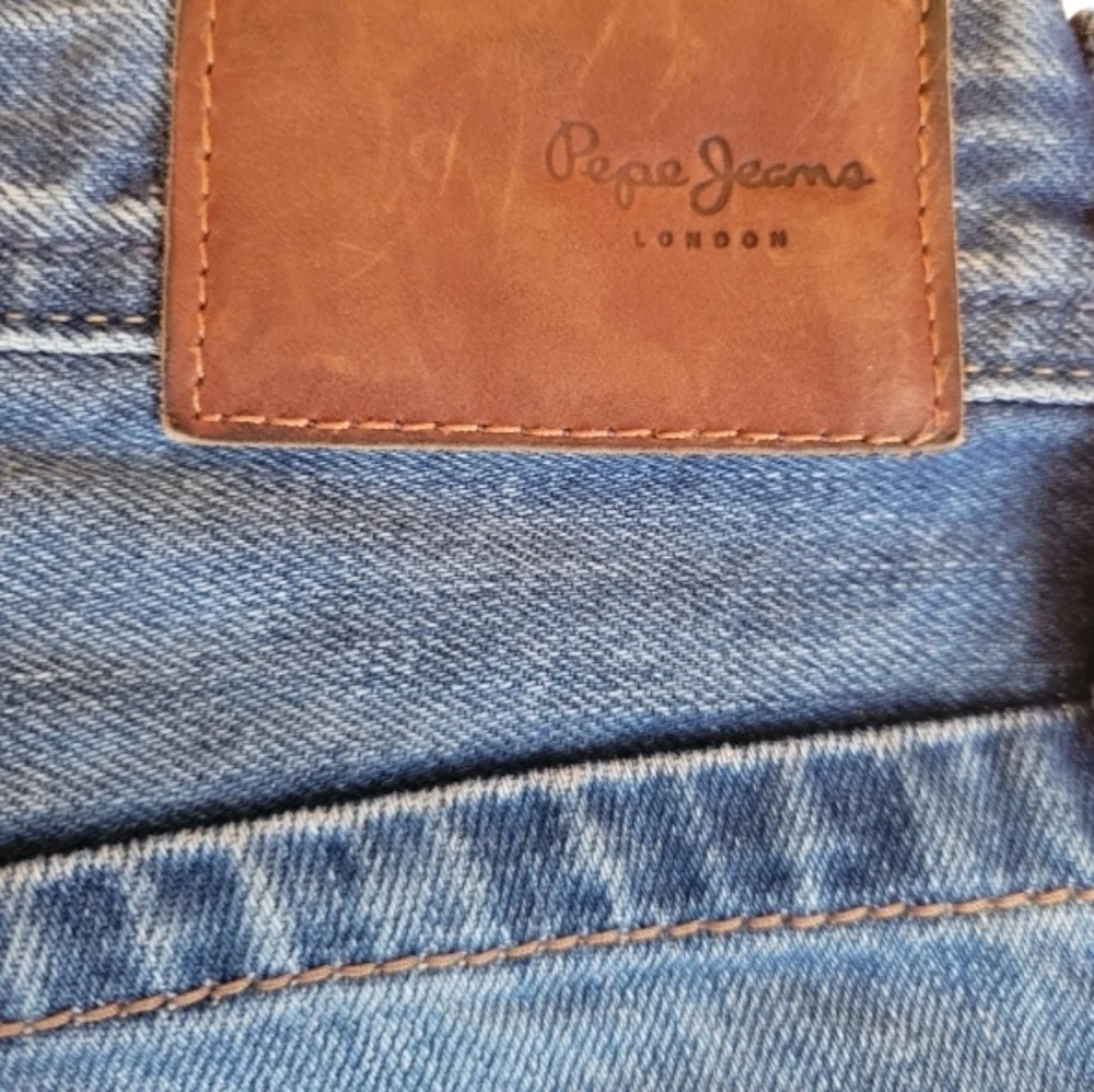Pepe Straight Leg Denim Jeans Size 30 Waist 32‎ Length